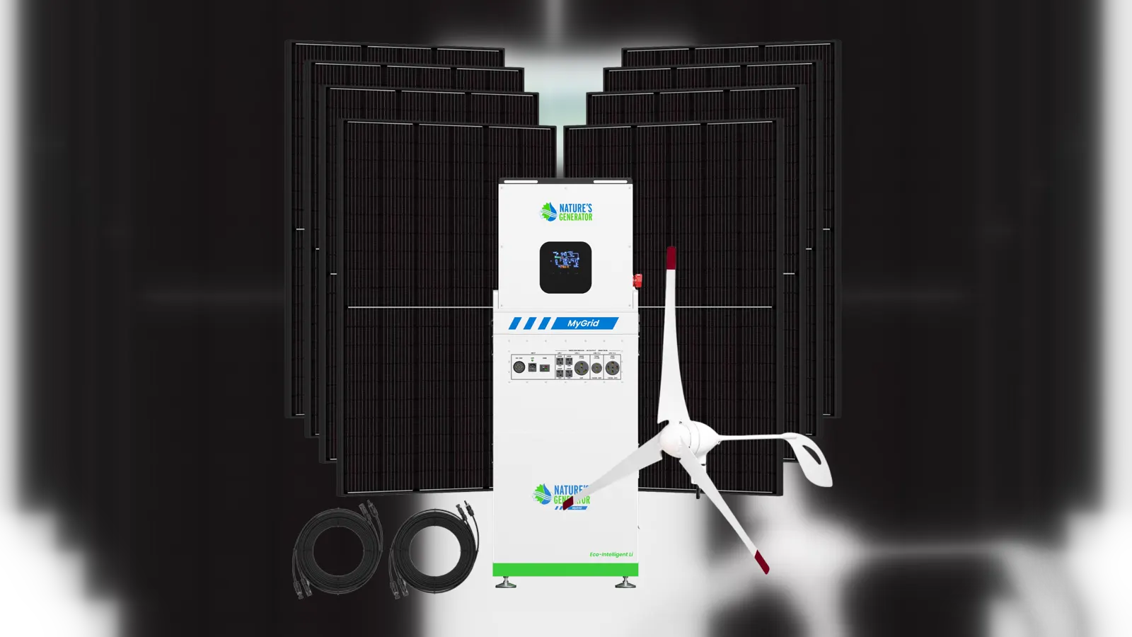 Nature’s Generator MyGrid 10K 家庭太阳能与风能系统