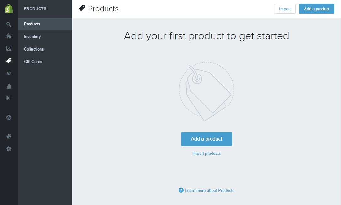 Shopify开店建站营销推广卖家平台后台中文指南 – Products/产品管理插图