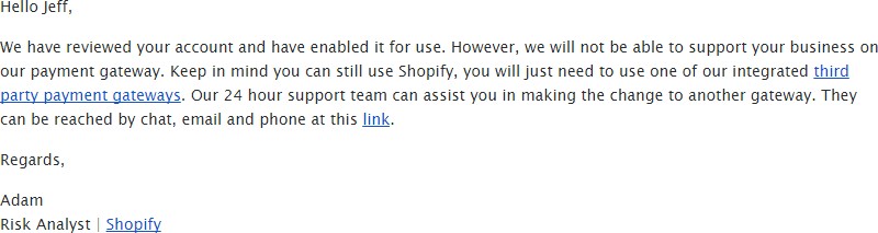Shopify网站被封店？如何申述？插图