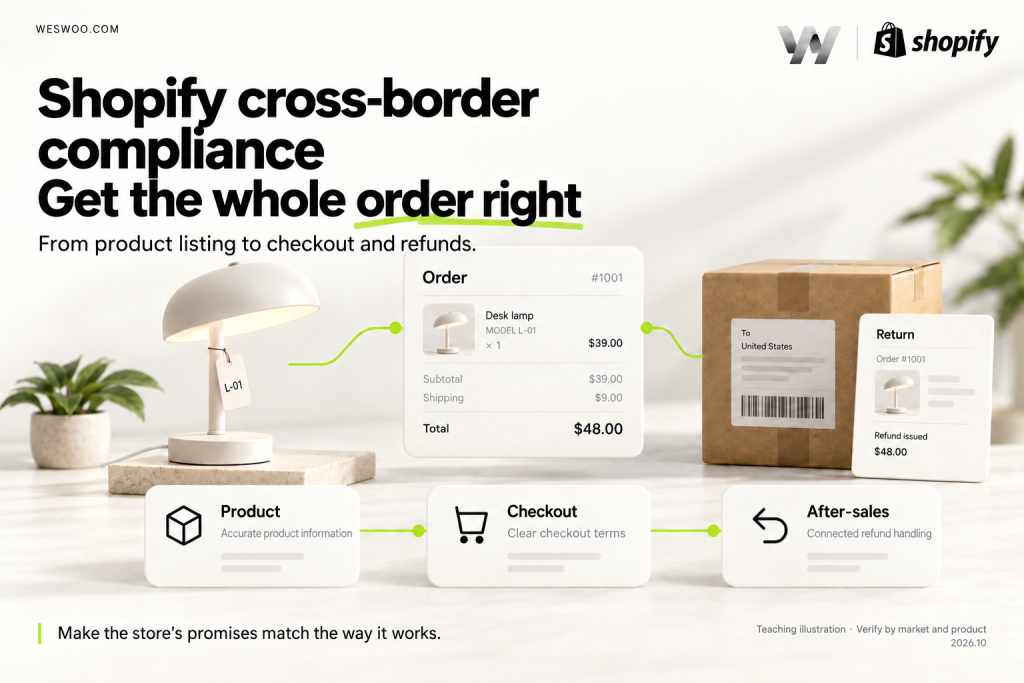 Shopify Cross-Border Compliance: Getting an Order Right, from Product Listing to Refund